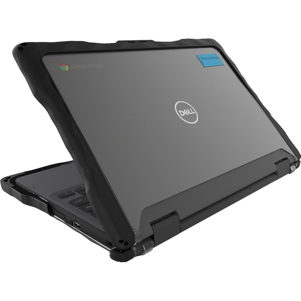 Gumdrop DT-DL3100CB2IN1-BLK_V3 DropTech For Dell 3110/3100 Chromebook (2-IN-1), Rugged Case, Shock Absorbing, Black