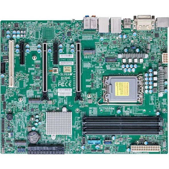Supermicro MBD-X13SAE-O X13SAE Workstation Motherboard, Intel W480 LGA 1200 ATX DDR4-SDRAM 4XSATAIII 2XUSB