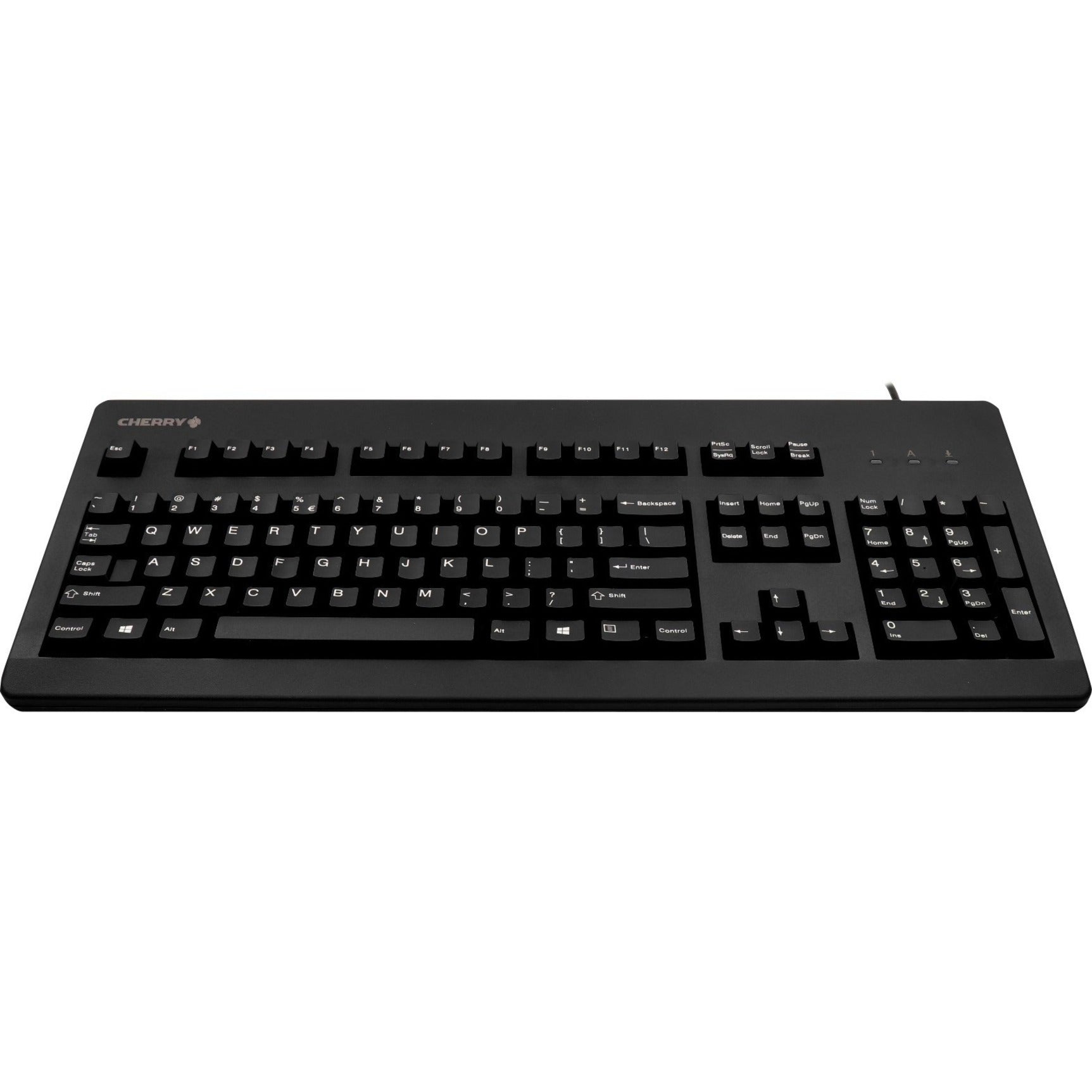 CHERRY G80-3000LSCEU-2 MX 3000 Wired Keyboard, Backlit, USB, 3 Year Warranty