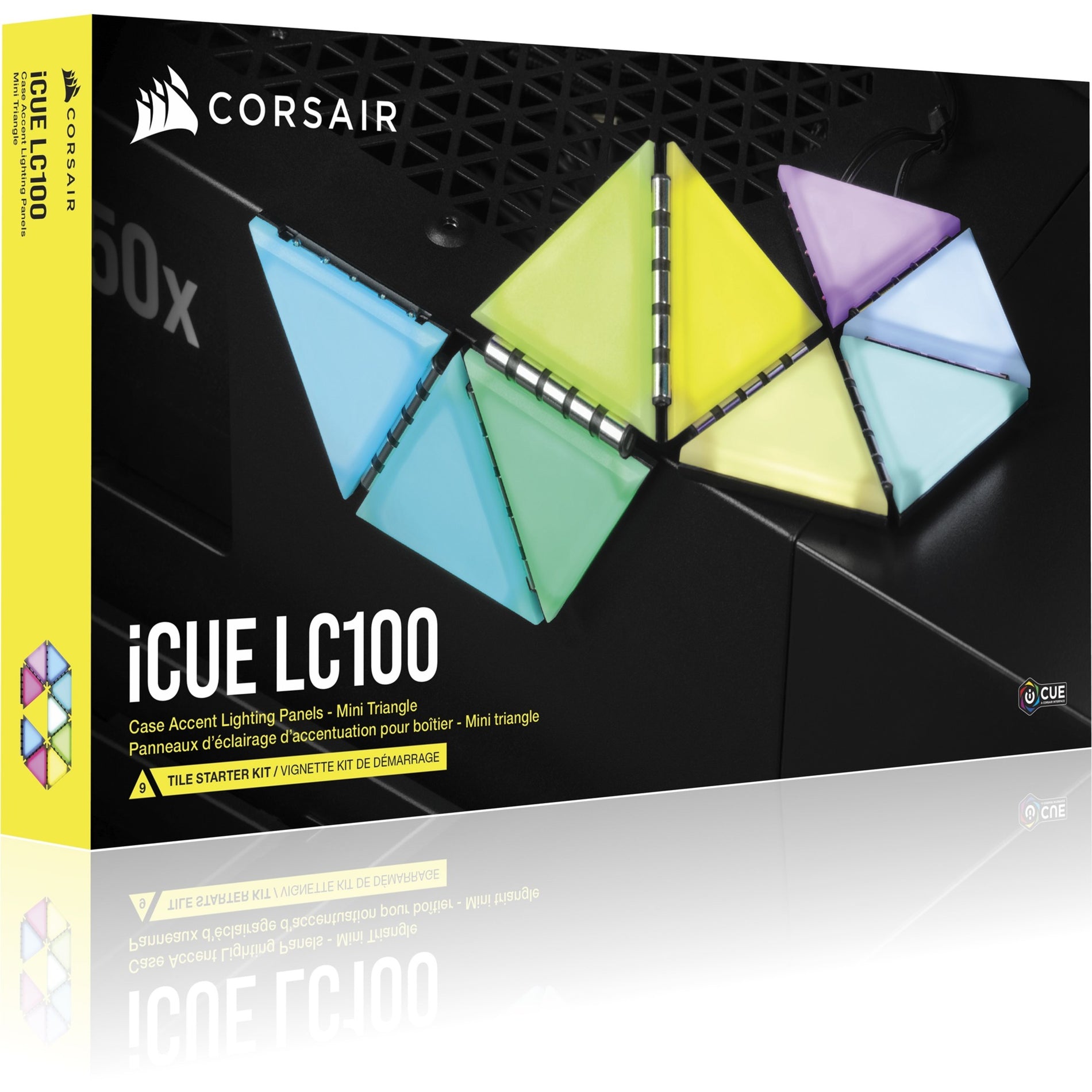 Corsair CL-9011114-WW iCUE LC100 Case Accent Lighting Panels - Mini Tr –  Network Hardwares