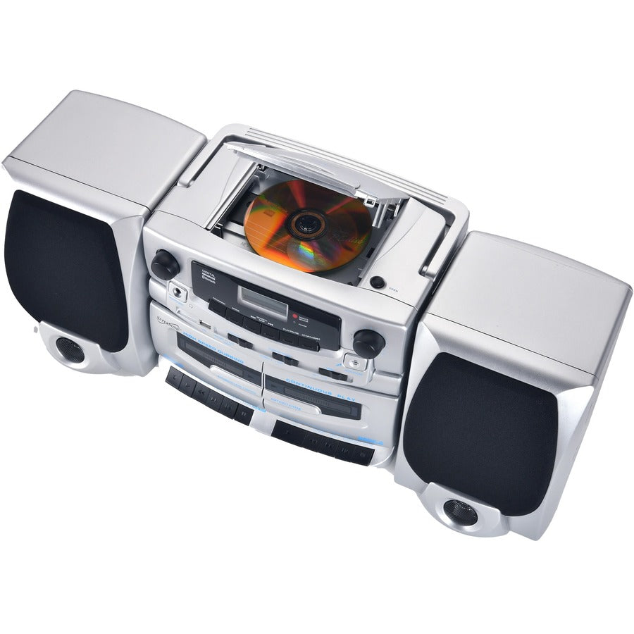 Supersonic SC-2121BT Micro Hi-Fi System, Bluetooth Audio System, Integrated Microphone, MP3/CD-DA Formats, 2 Speakers