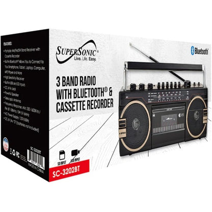 Mp3 Player With Bluetooth Supersonic Bluetooth Stereo System CD