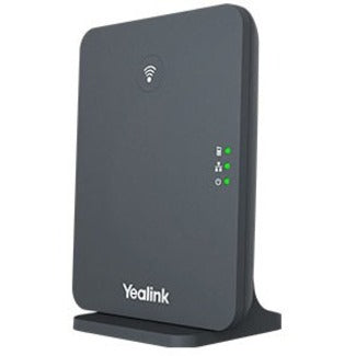 Yealink 1302017 W70B Phone Base Station, Wireless IP DECT, 20 Simultaneous Calls, 984.25 ft Operating Distance