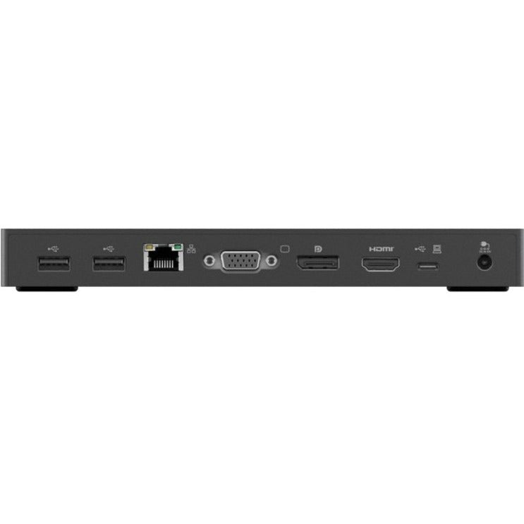 Dynabook PA5356U-1PRP USB-C Dock, 3-Display Docking Station, HDMI, VGA, USB Type-C, DisplayPort, SD Card Reader, Black