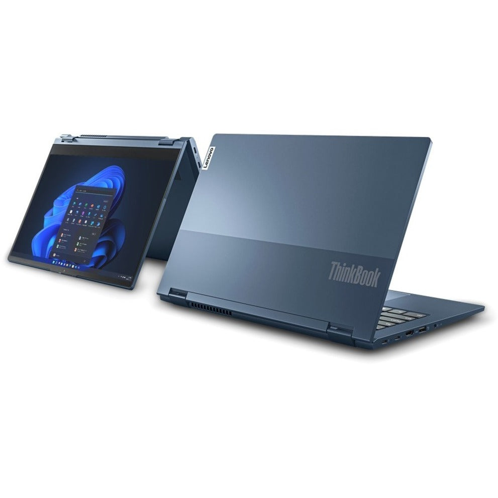 Lenovo 21DM0015US ThinkBook 14s Yoga G2 IAP 14" Touchscreen Notebook, Intel Core i5 12th Gen, 16GB RAM, 256GB SSD, Mineral Gray
