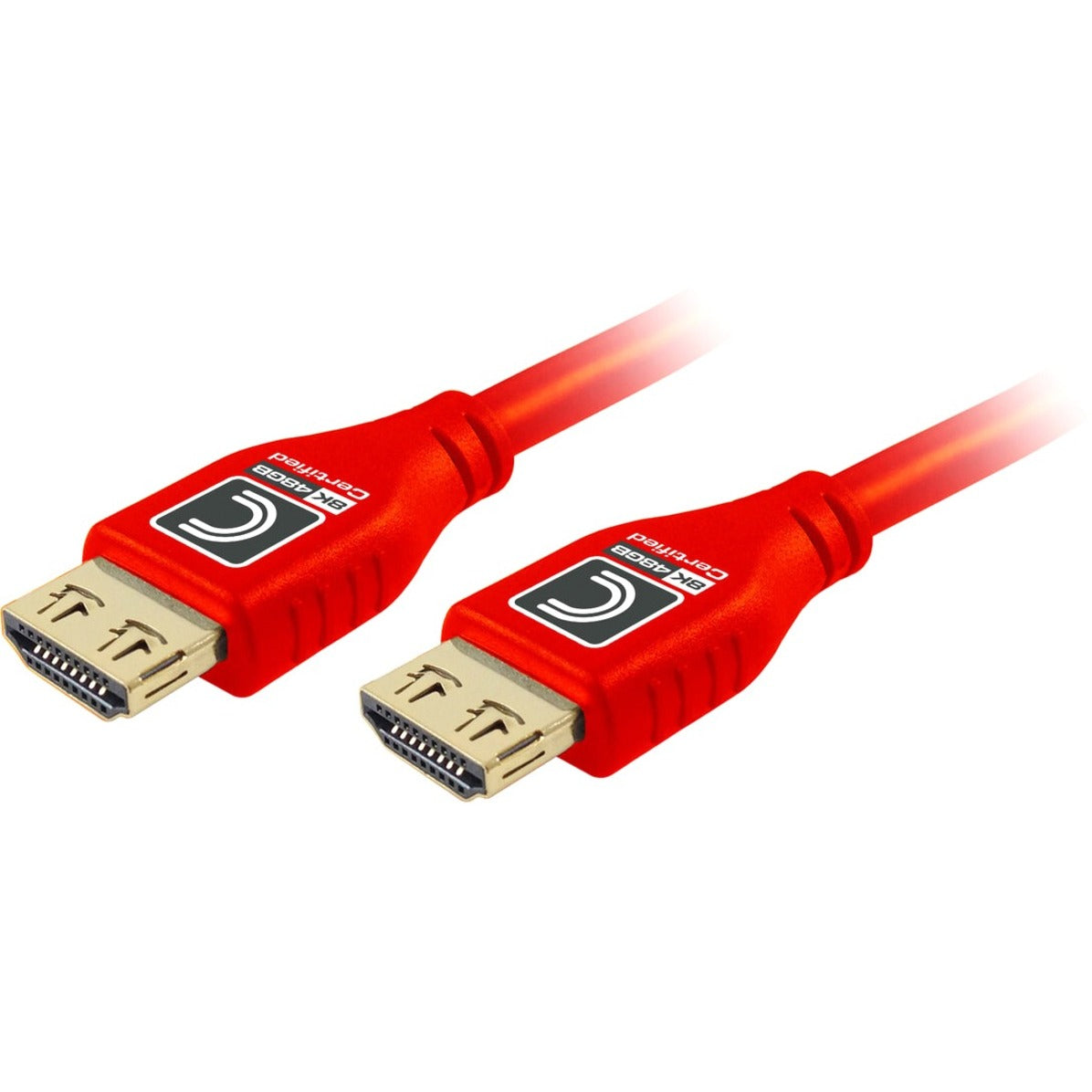 Comprehensive MHD48G-6PRORED MicroFlex Pro AV/IT HDMI A/V Cable, 6 ft, 48 Gbit/s Data Transfer Rate, Red