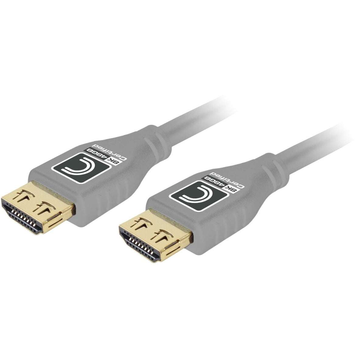 Comprehensive MHD48G-3PROGRY MicroFlex Pro AV/IT HDMI A/V Cable, 3 ft, 48 Gbit/s, Gray, Lifetime Warranty
