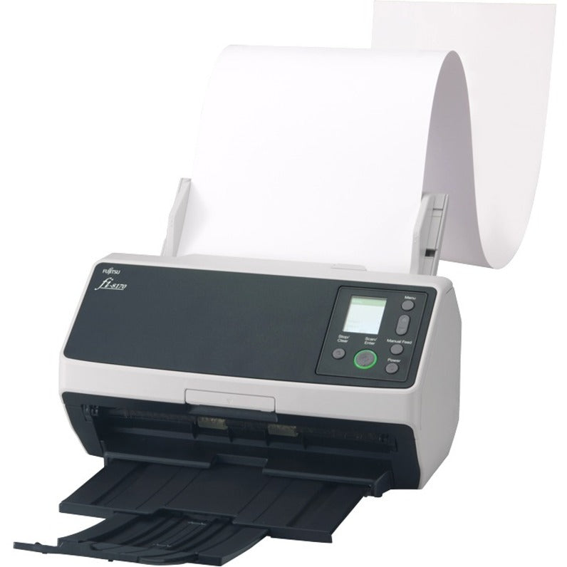 Fujitsu CG01000-303001 fi-8170 Document Scanner With PaperStream Capture Pro Workgroup Software License, Color, Duplex Scanning, 600 dpi
