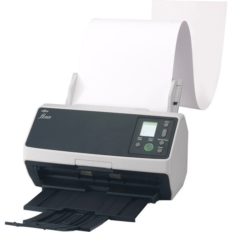 Fujitsu PA03810-B055 fi-8170 Document Scanner, ADF/Manual Feed, Legal Size, Color/Grayscale, 600 dpi
