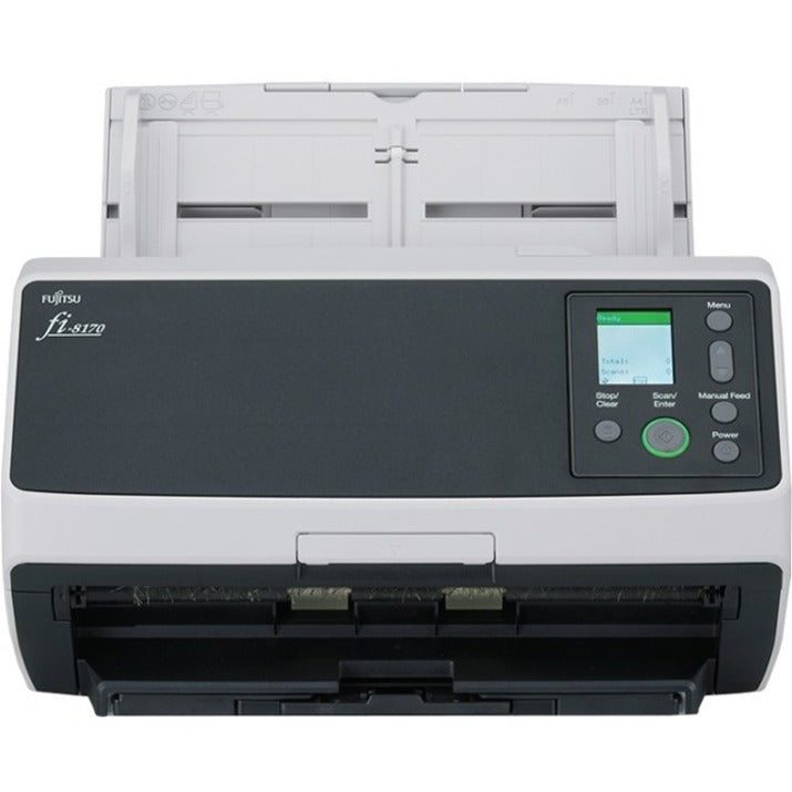 Fujitsu PA03810-B055 fi-8170 Document Scanner, ADF/Manual Feed, Legal Size, Color/Grayscale, 600 dpi