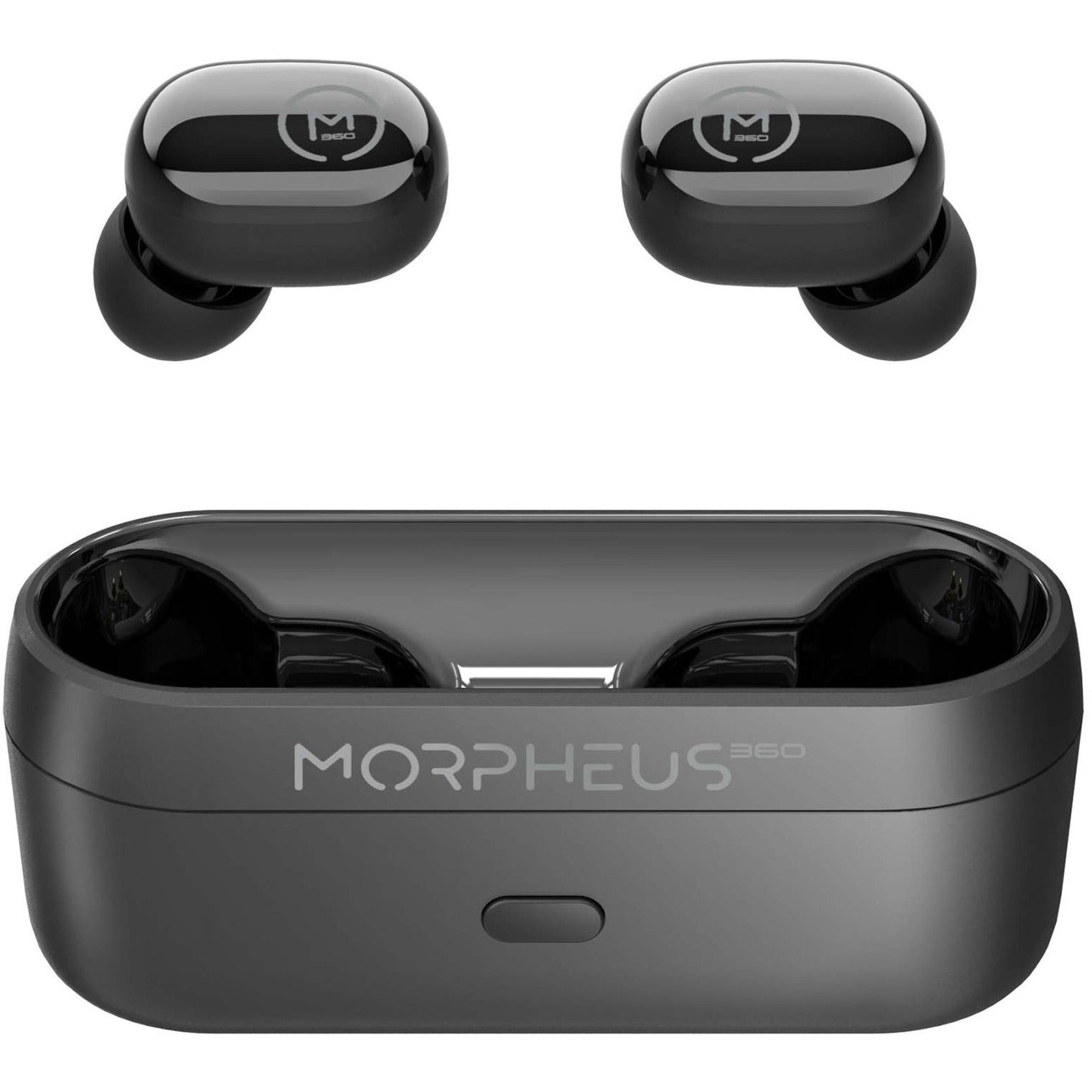 Morpheus 360 TW1500B Spire True Wireless Earbuds, Wireless In-ear Headphones, Bluetooth 5.2, 4 Hour Battery, Sweat Proof, Water Proof