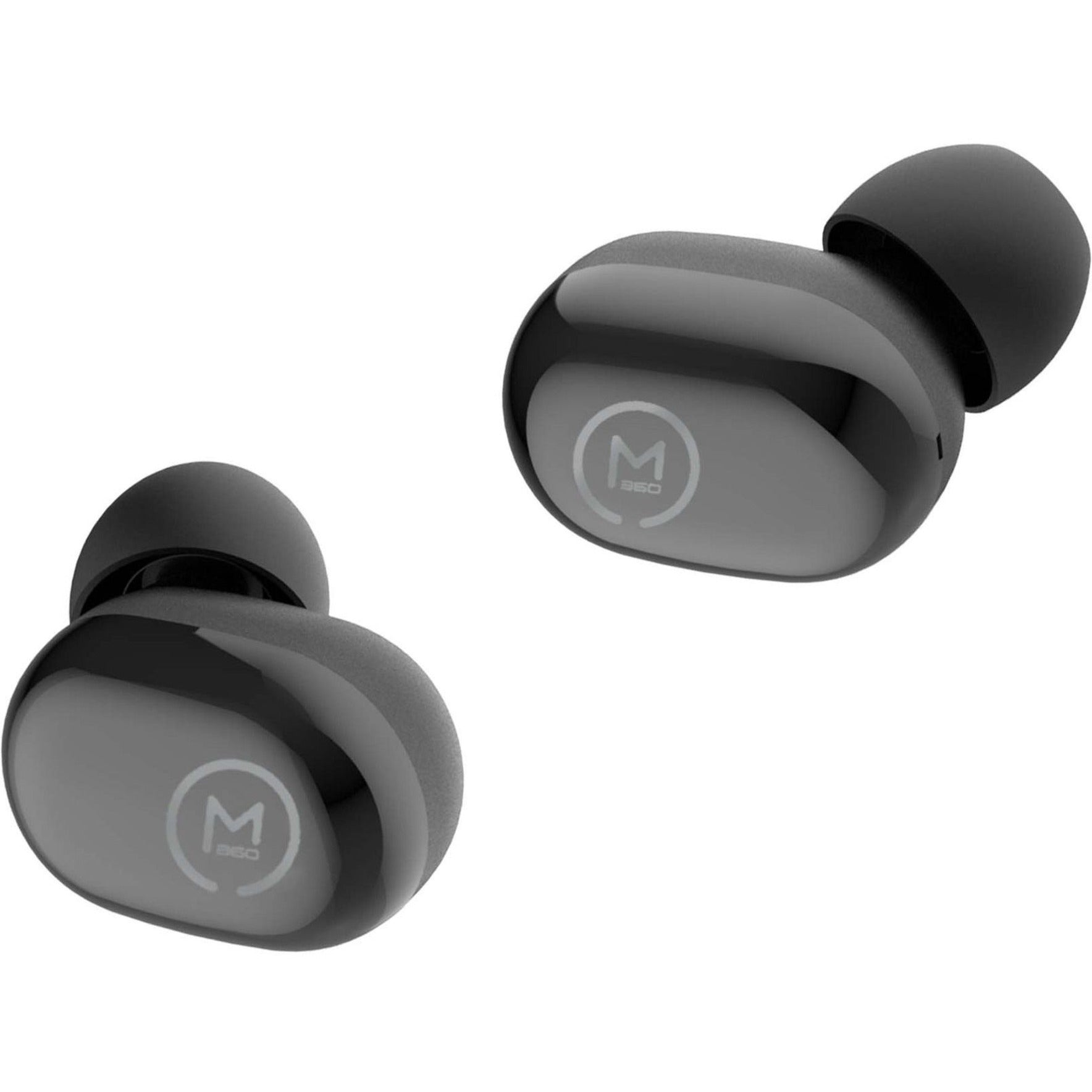 Morpheus 360 TW1500B Spire True Wireless Earbuds, Wireless In-ear Headphones, Bluetooth 5.2, 4 Hour Battery, Sweat Proof, Water Proof