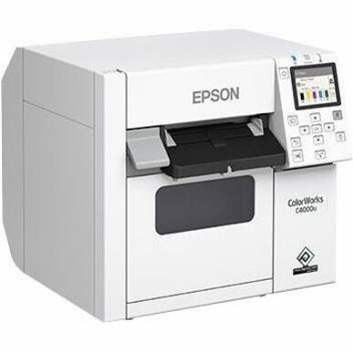 Epson C31CK03A9991 ColorWorks CW-C4000 Color Inkjet Label Printer, Ethernet, USB, USB Host, With Cutter