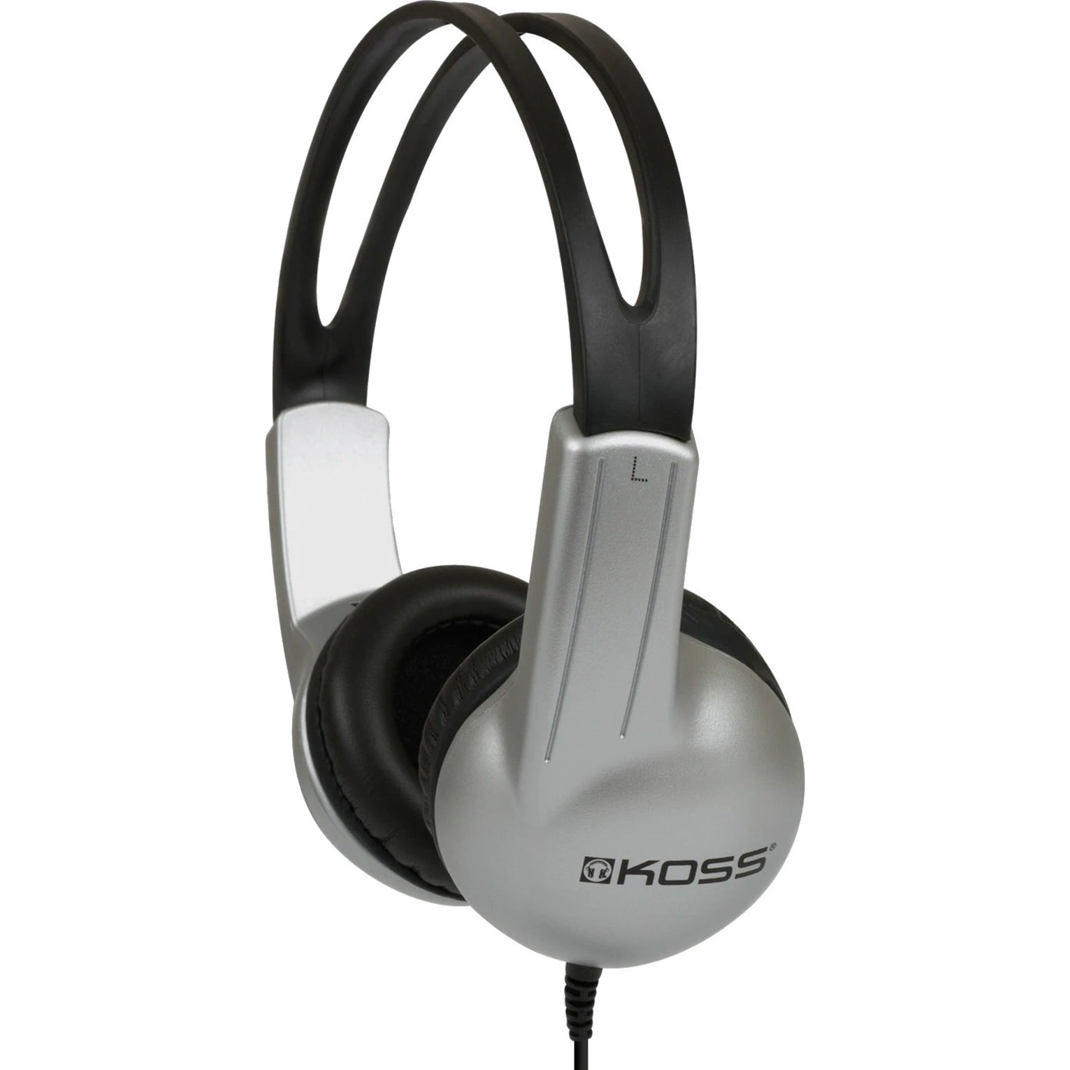 Koss 196990 UR10 On Ear Headphones, Comfortable, Adjustable Headband, Deep Bass, Lightweight