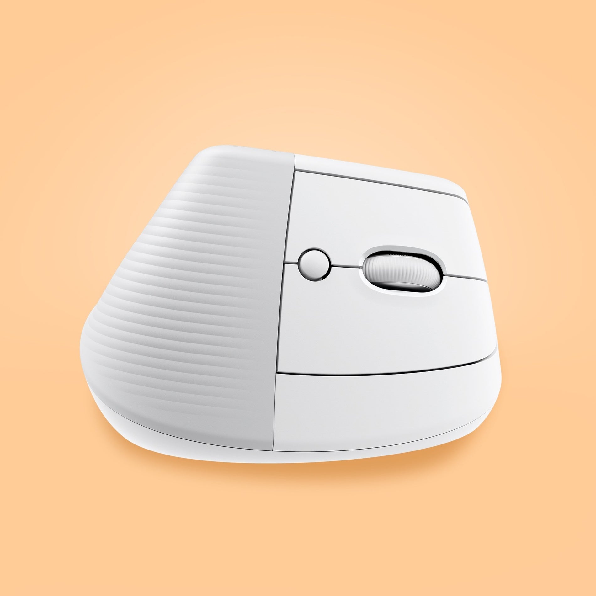 Logitech 910-006469 Lift Vertical Ergonomic Mouse (Off-white), Left-handed, Small/Medium, 4000 dpi, Wireless