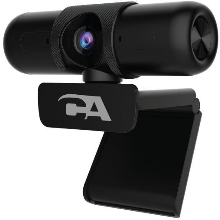Cyber Acoustics WC-3000 CA Essential Webcam 1080p 5MP Super HD With Integrated Privacy Shutter, Zoom Cert. Dual Omni Direct Mics