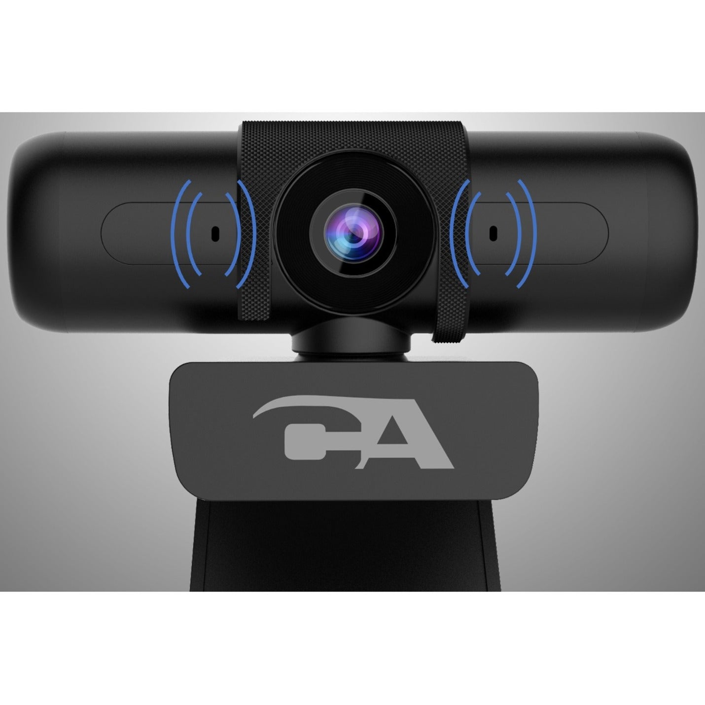 Cyber Acoustics WC-3000 CA Essential Webcam 1080p 5MP Super HD With Integrated Privacy Shutter, Zoom Cert. Dual Omni Direct Mics