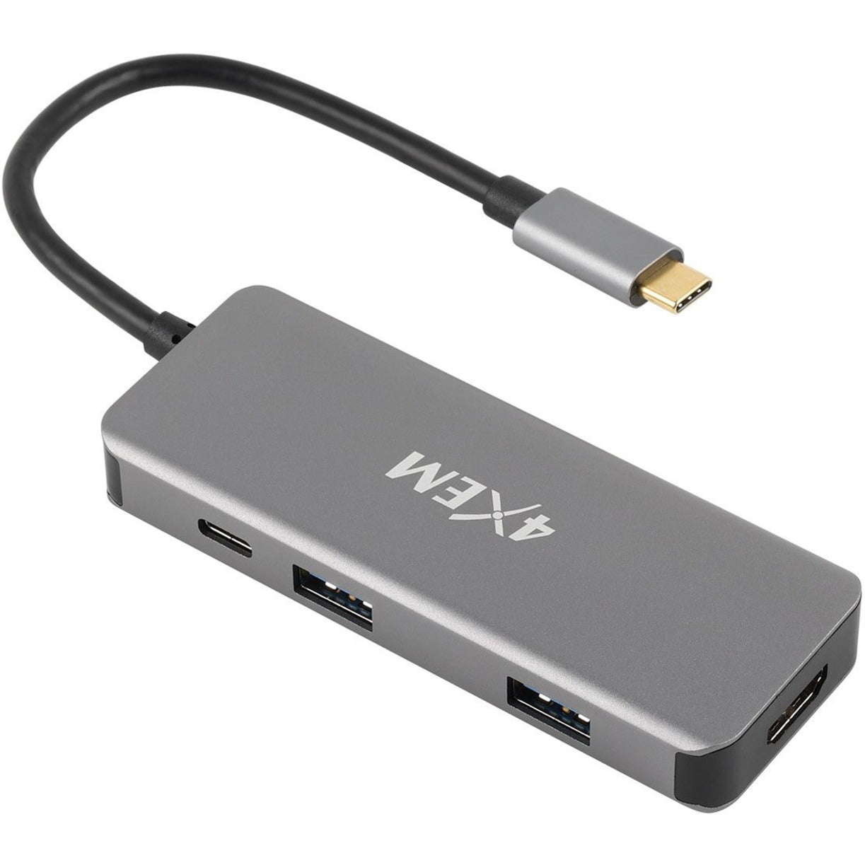 4XEM 4XHB01 Docking Station, HDMI, USB Type-A/C, 60W Power, 4K Screen Support