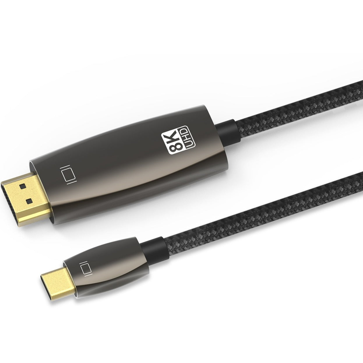 4XEM 4XTPC023B2M 8K/4K 2M USB-C to HDMI Cable, Plug & Play, Active, 32.4 Gbit/s Data Transfer Rate, 7680 x 4320 Supported Resolution