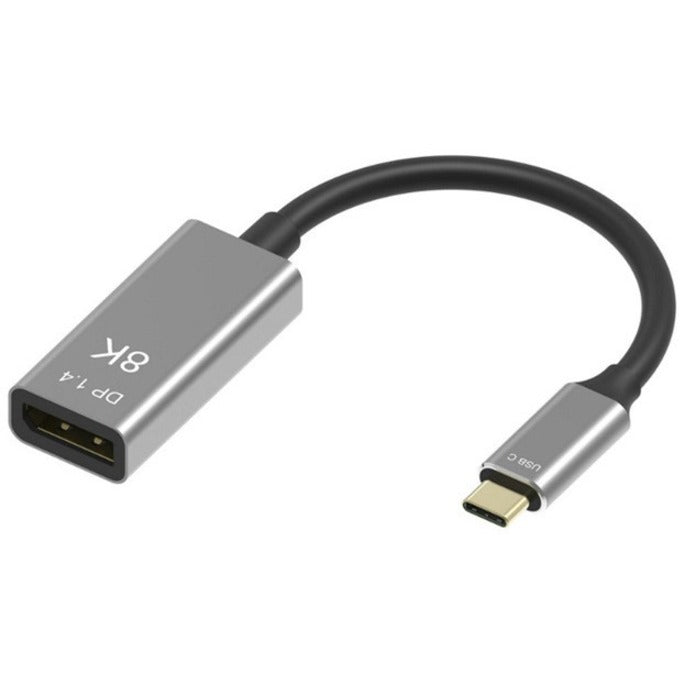 4XEM 4XTPC029BA 8K/4K USB-C to DisplayPort Adapter, Passive, 3.28 ft Cable Length