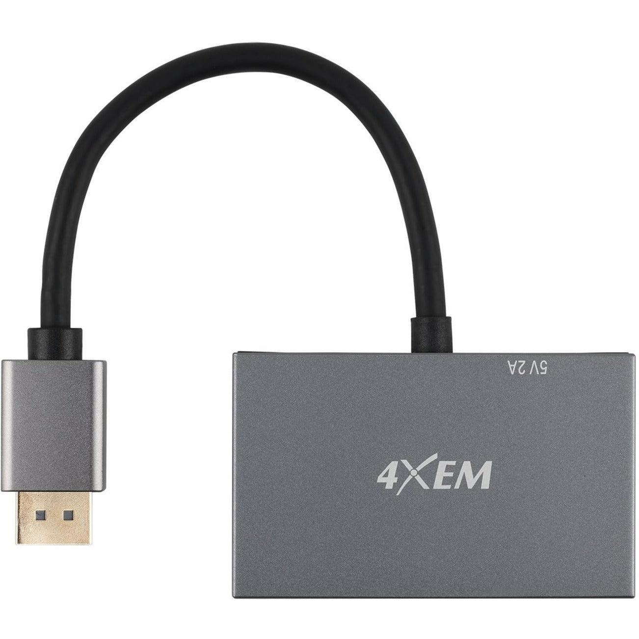 4XEM 4XMST04 3-Port DP to HDMI Multi-Monitor Splitter, 8K Dual 4K Hub, HDCP 2.3, DSC 1.2