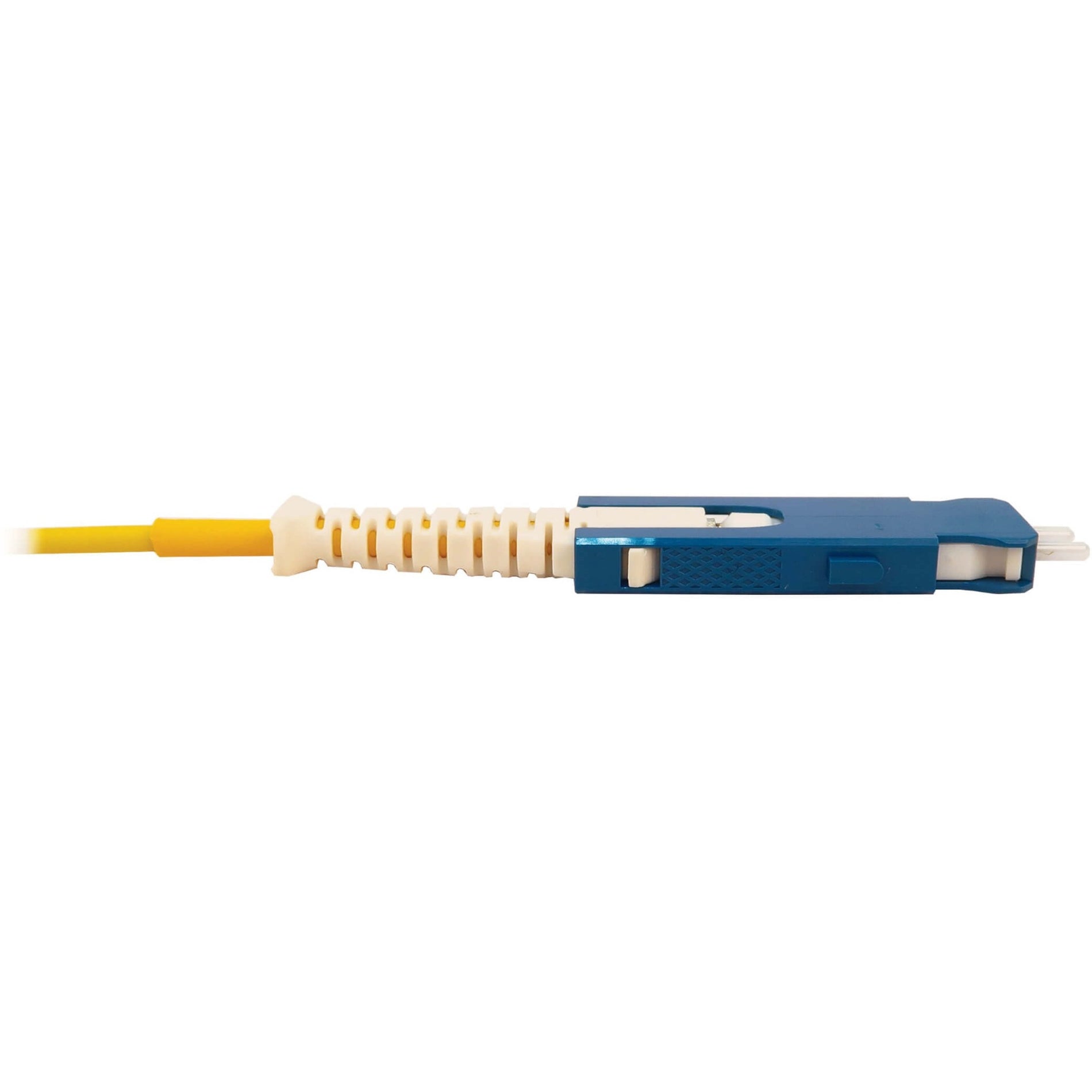 Tripp Lite N383S-02M 400G Singlemode 9/125 OS2 Fiber Cable, Yellow, 2 m (6.6 ft.), Push-Pull Boot, Bendable, 400 Gbit/s Data Transfer Rate