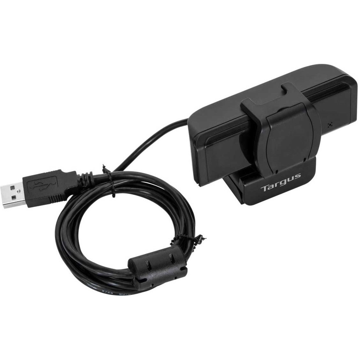 Targus AVC041GL Webcam Pro - Full HD 1080p Webcam with Flip Privacy Cover, 30 fps, Black, USB Type A