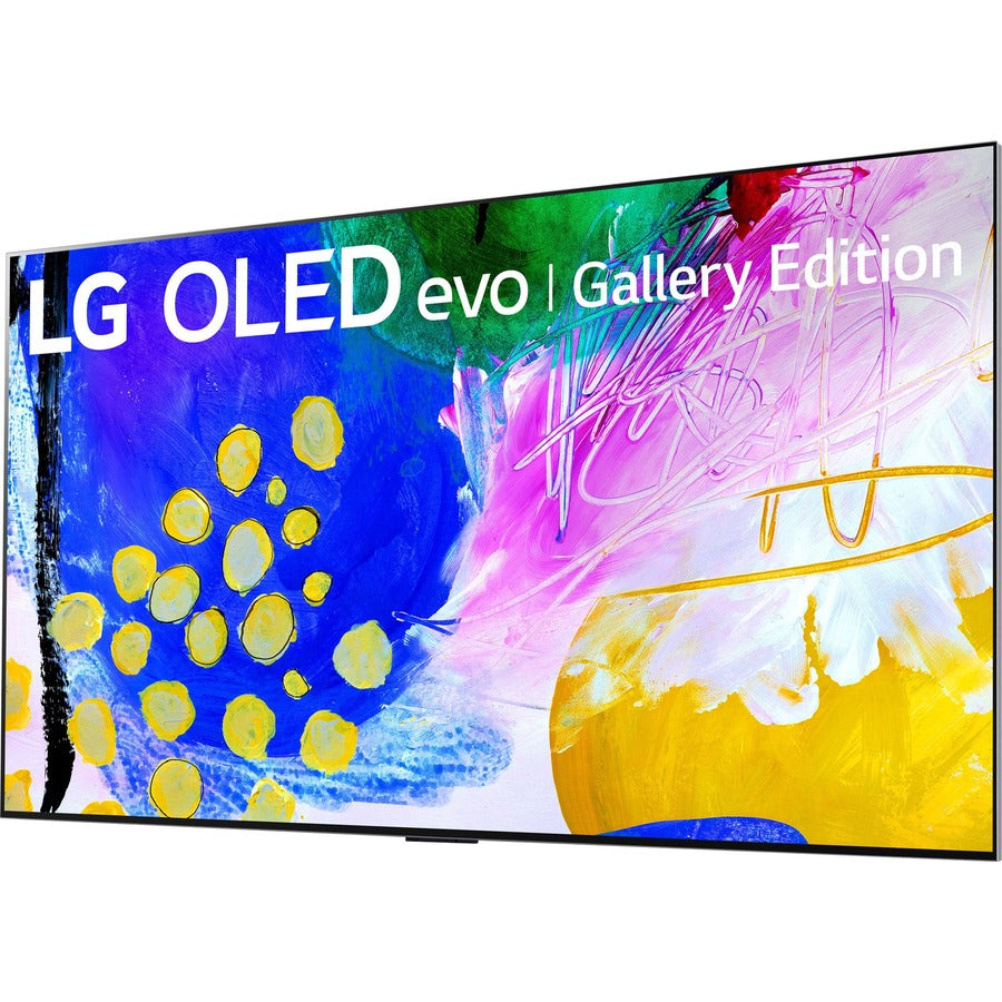 LG OLED77G2PUA G2 77 inch OLED evo TV Gallery Edition with Self Lit OLED Pixels, 4K UHDTV, Dolby Atmos, 120 Hz Refresh Rate