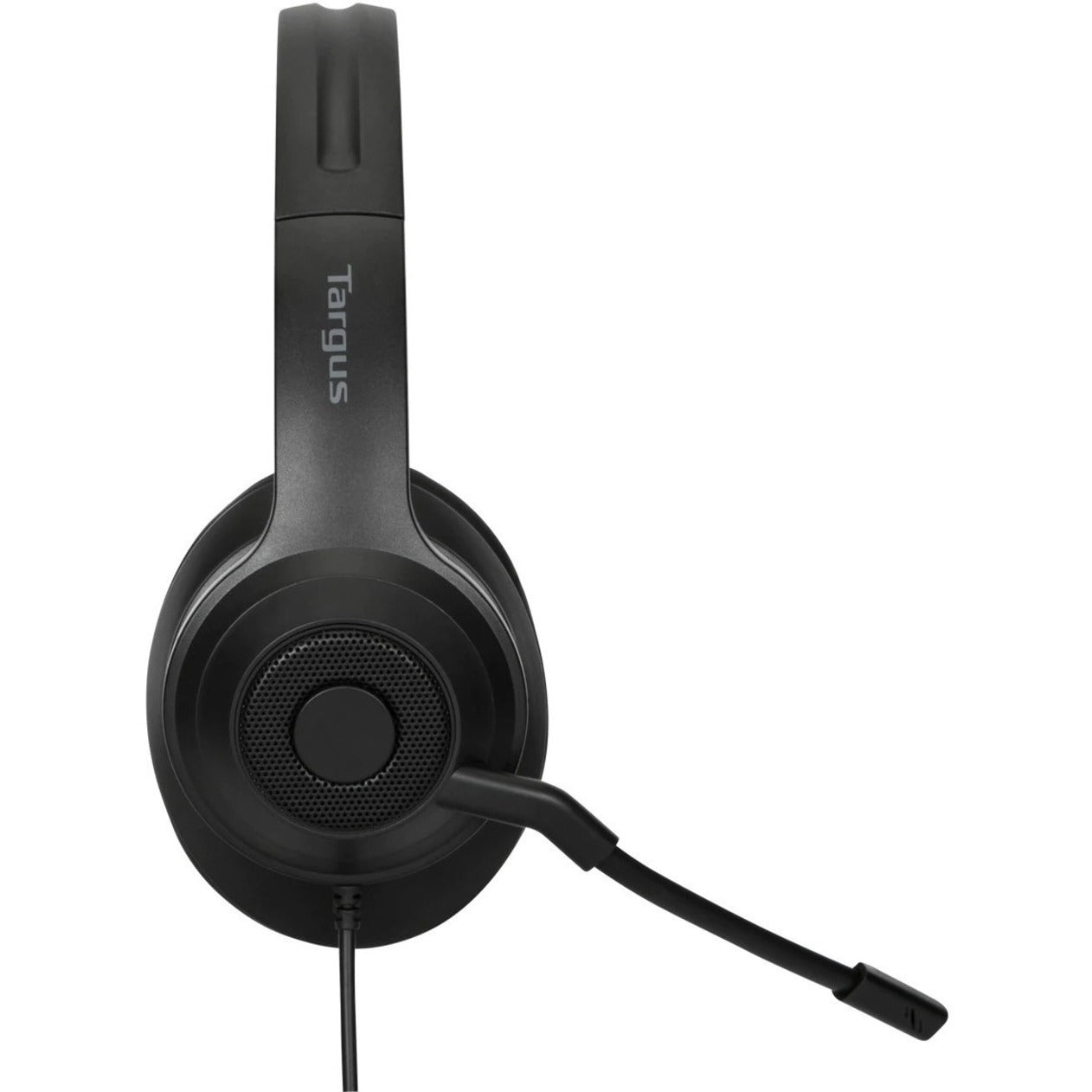 Targus AEH102TT Wired Stereo Headset, Binaural Over-the-ear, USB-A Connection, 2 Year Warranty