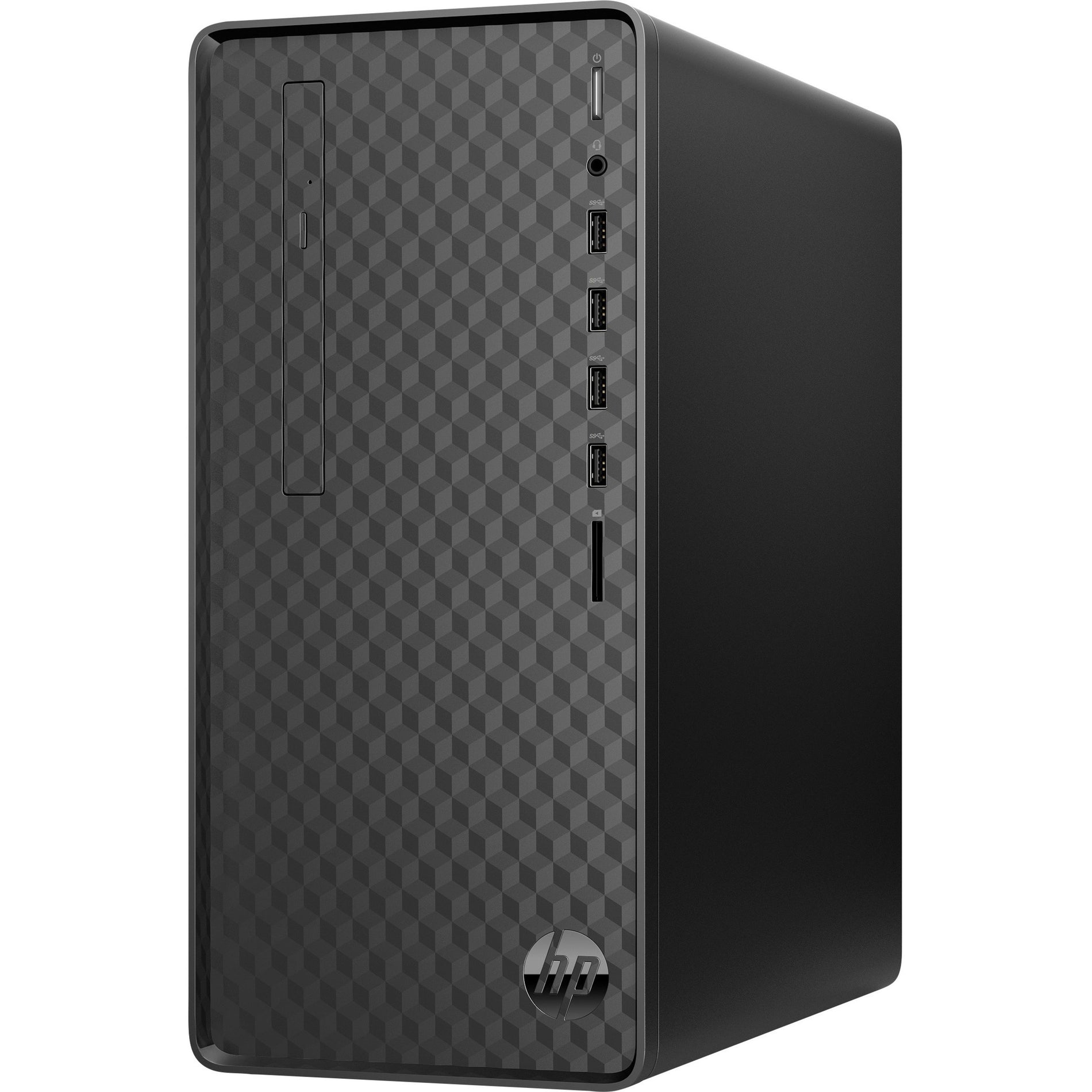 HP M01-F1224 Desktop Computer - AMD Ryzen 5 4600G Hexa-core (6 Core) 3.70 GHz, 12 GB RAM, 512 GB SSD, Refurbished