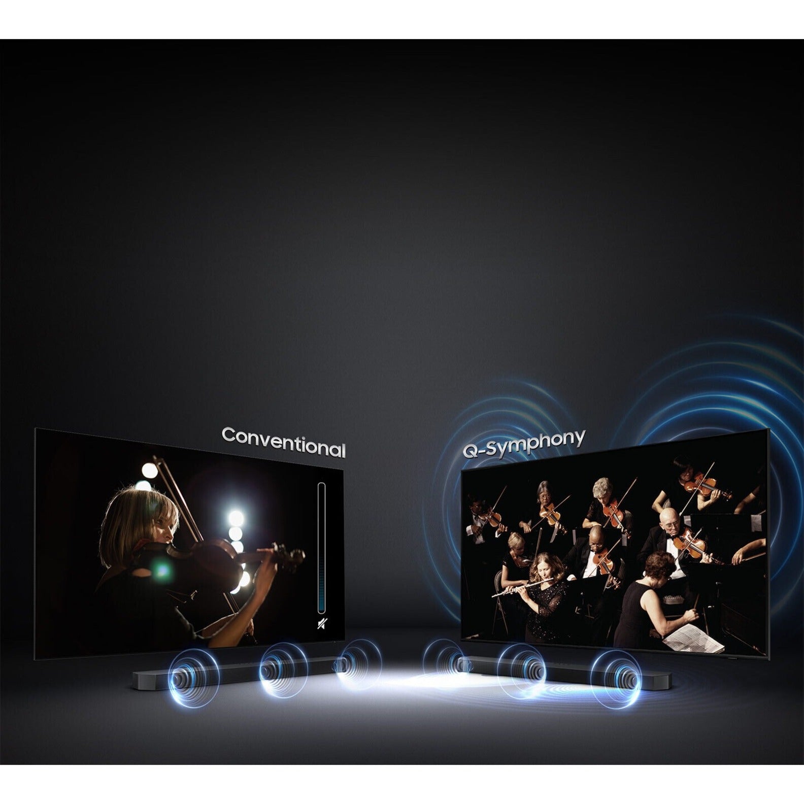 Samsung HW-Q600B/ZA HW-Q600B 3.1.2ch Soundbar w/ Dolby Atmos / DTS:X (2022), 360W Wireless Speaker System