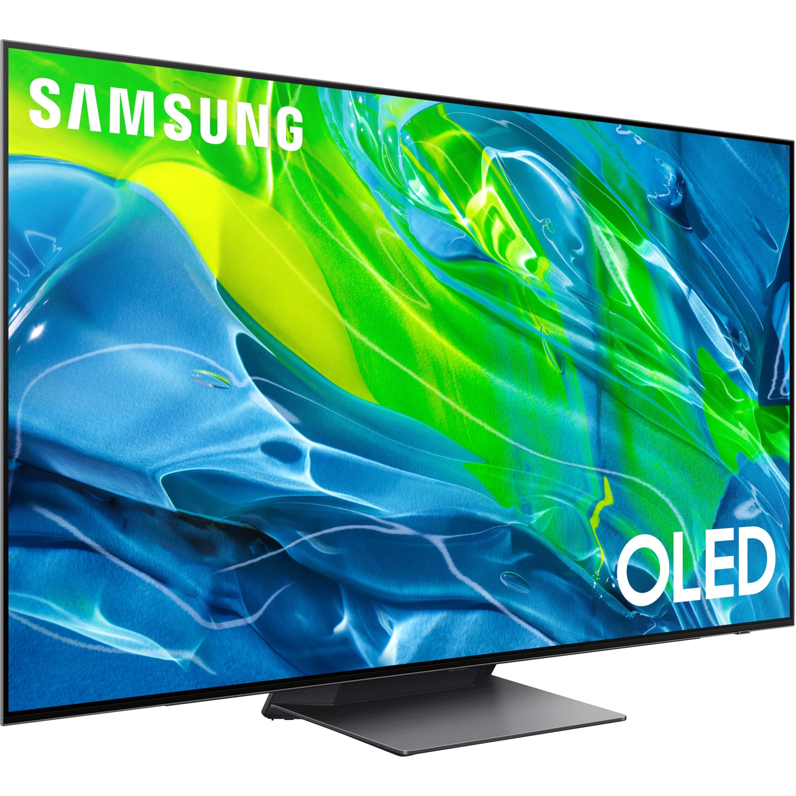 Samsung QN55S95BAFXZA 55 Class S95B OLED 4K Smart TV (2022), 120Hz, 4 HDMI Ports, Color Volume 100%, Neo Quantum Processor 4K with AI Upscaling, Object Tracking Sound, Ambient Mode +, SolarCell Remote