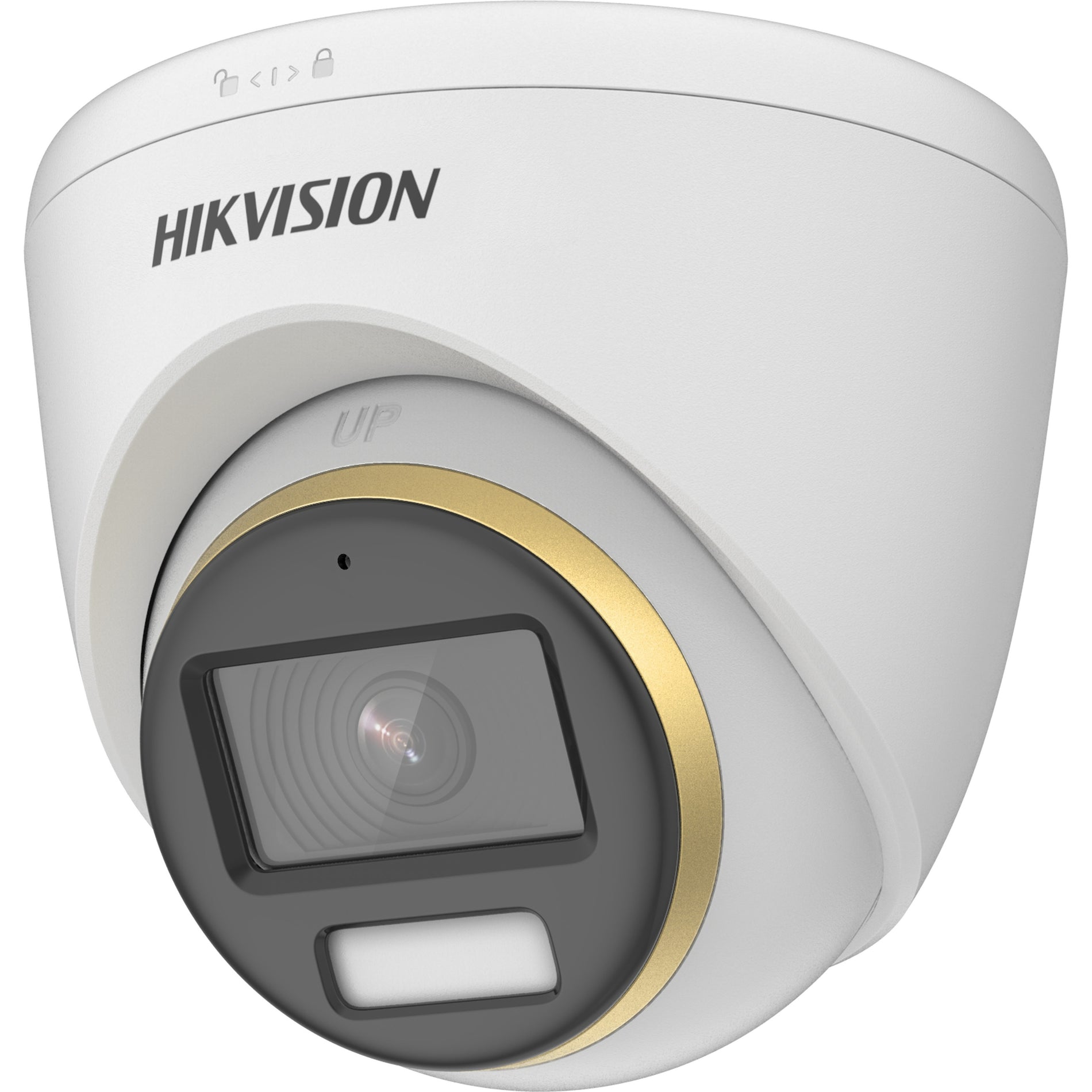 Hikvision DS-2CE72DF3T-FS 2.8MM 2 MP ColorVu Audio Fixed Turret Camera, Full HD Surveillance Camera, Motion Detection, Day/Night, IP67