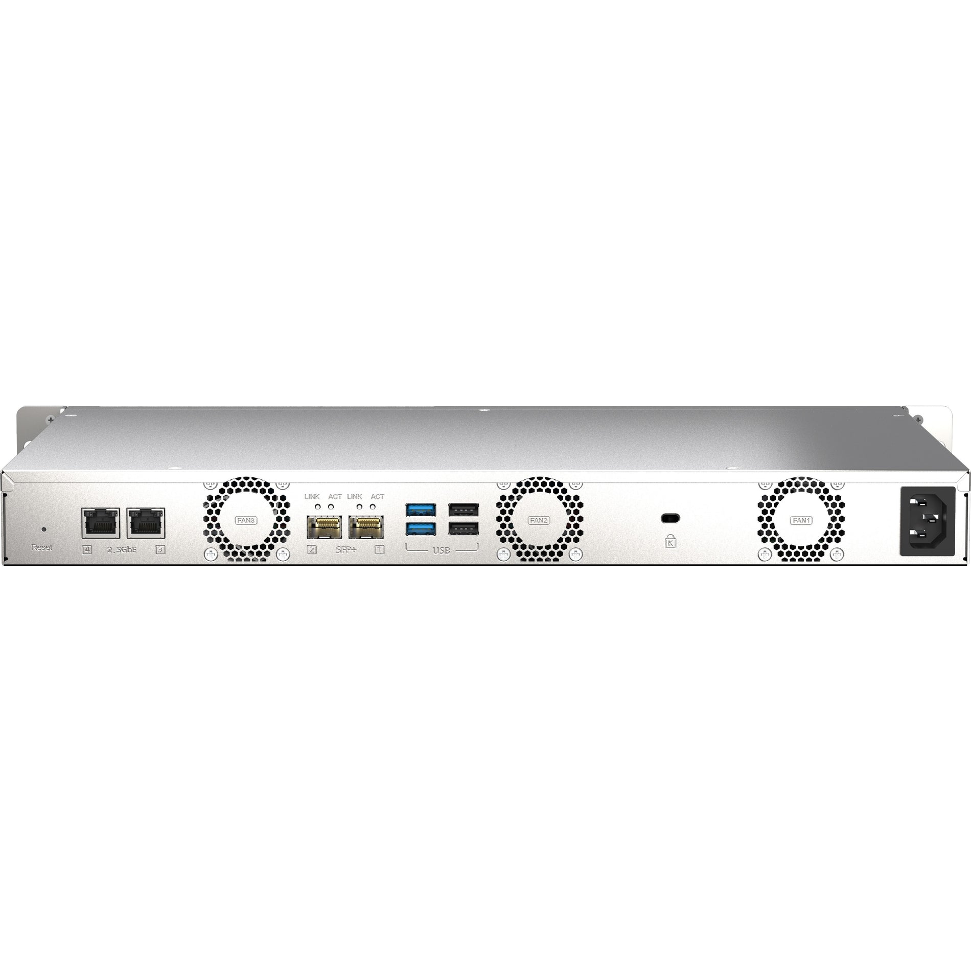 QNAP TS-435XEU-4G-US TS-435XEU-4G SAN/NAS Storage System, 4GB DDR4, 4-Bay, 2.2GHz Quad-core, 2.5GbE/10GbE Ethernet