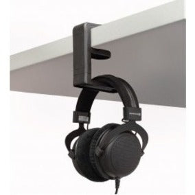 IO Crest SY-ACC63120 PC Headset Headphone Hanger Mount, Desk and Under Table, 360° Rotation, Padded, Adjustable Arm