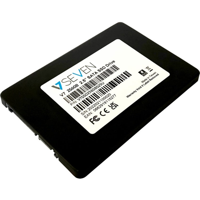 V7 256GB Internal SSD, SATA/600, Form Factor, Enhances System