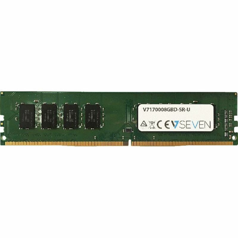 V7 V7170008GBD-SR-U 8GB DDR4 PC4 17000 - 2133Mhz DIMM Desktop Memory Module, 10 Year Limited Warranty, Non-ECC, Unbuffered