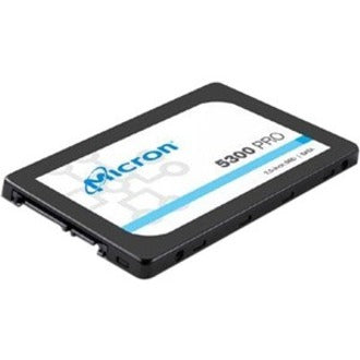 Micron MTFDDAK3T8TDS-1AW16ABYYR 5300 PRO 3.84TB SATA 2.5" SED/TCG/eSSC Enterprise SSD, 5 Year Warranty