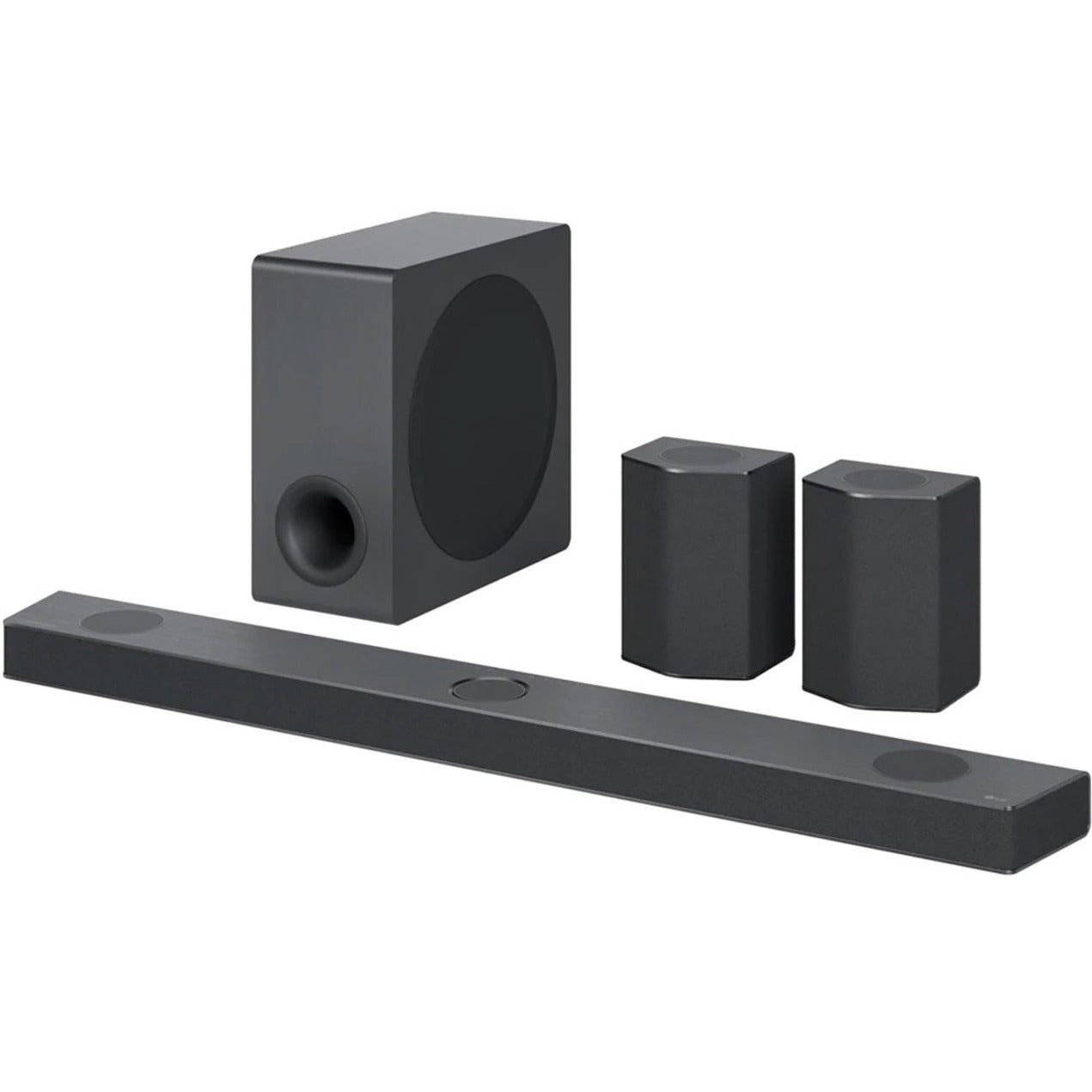 LG S95QR Sound Bar Speaker, 9.1.5 Channel with Wireless Subwoofer, Dolby Atmos and DTS:X, Black