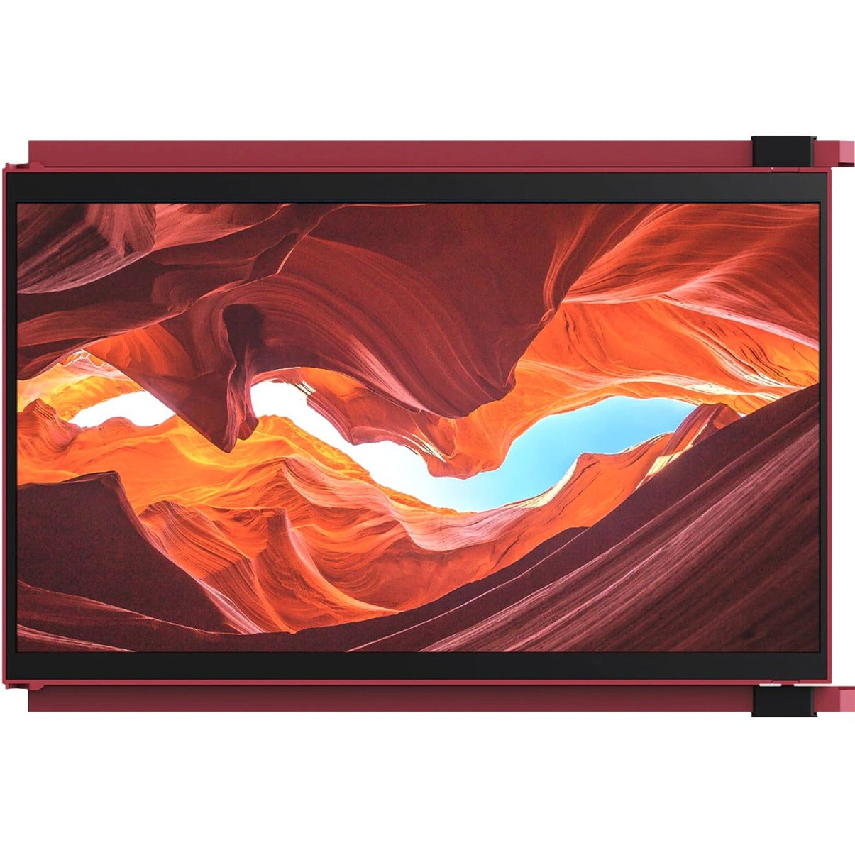 Mobile Pixels 101-1007P03 Duex Max Portable Dual Screen Laptop Monitor, Rio Rouge 14.1 Full HD 1080P