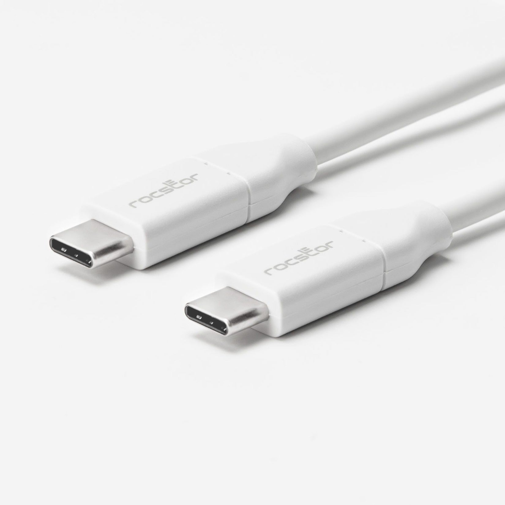 Rocstor Y10C272-W1 Premium USB-C Charging Cable Up to 100W Power Delivery, Fast Charging, EMI Protection