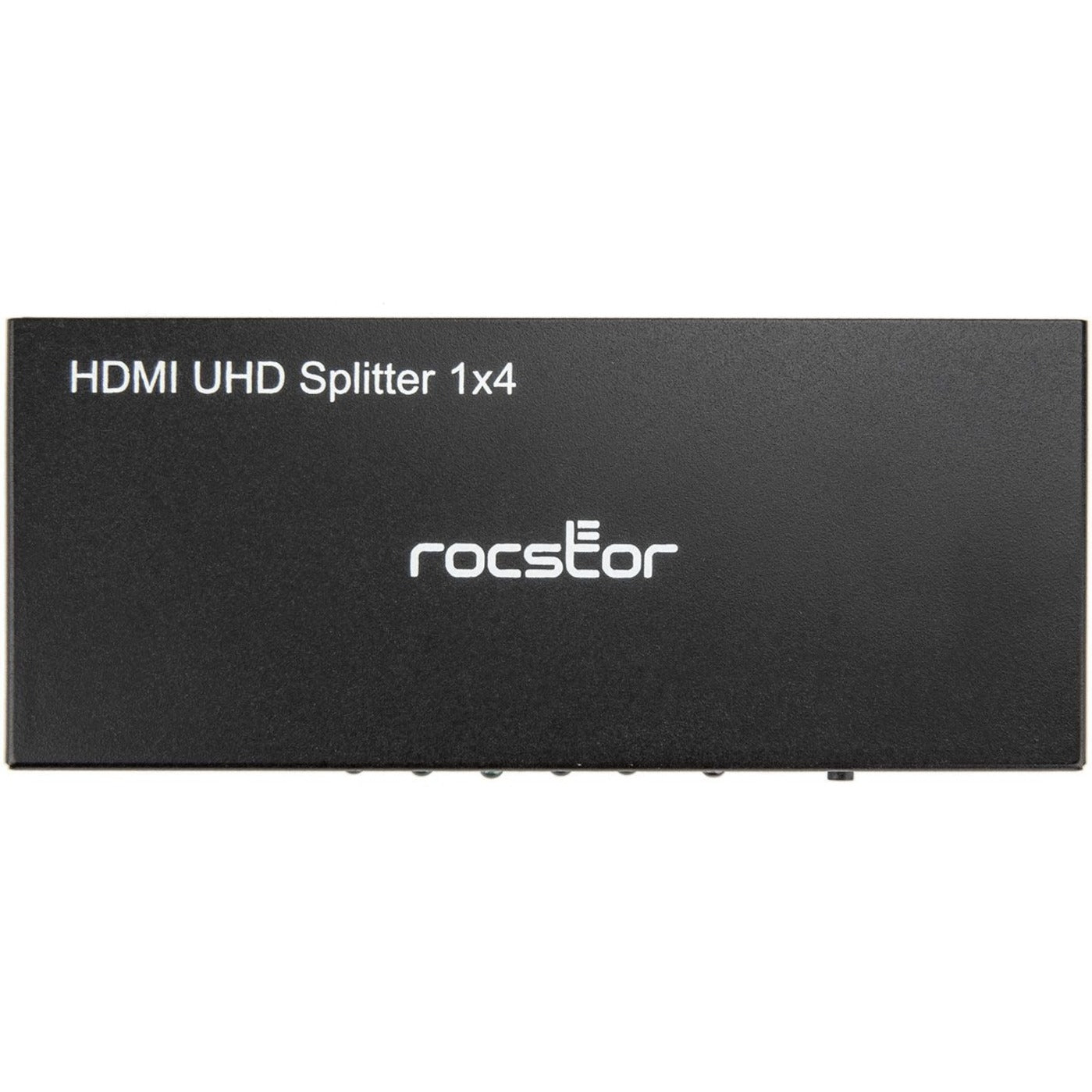 Rocstor Y10C294-B1 Premium 4 Port HDMI Splitter - 4K / 60Hz, High-Quality Signal Distribution for Multiple Displays