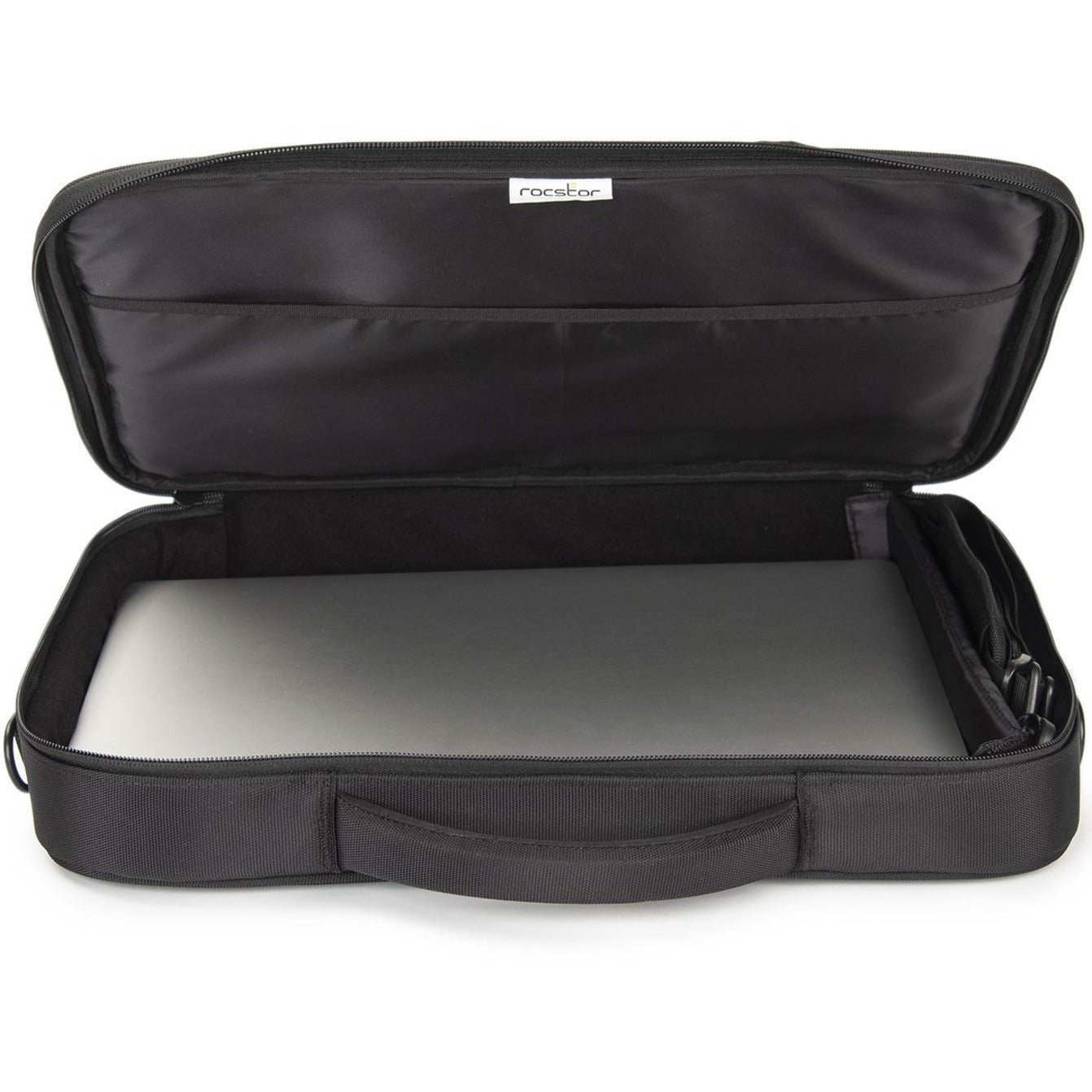 Rocstor Y1CC003-B1 Premium Universal Laptop Carrying Case Frontloading, Fits up to 14.1 Laptop, RFID Pocket