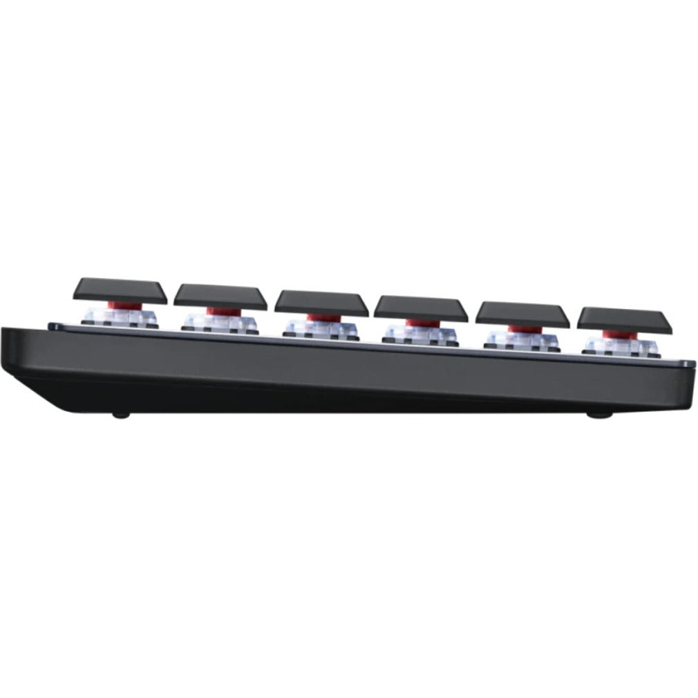 Logitech 920-010548 MX Mechanical Wireless Illuminated Performance Keyboard (Linear) (Graphite), Backlit, Low-profile Keys