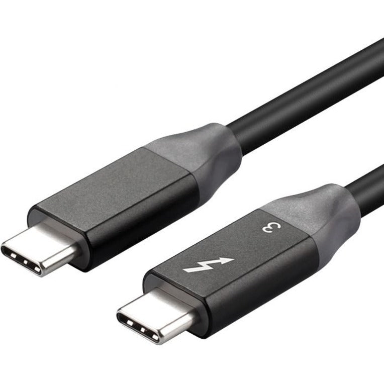 4XEM 4XTB320G200CM 20Gbps 2M Thunderbolt 3 Braided cable, 6.56 ft, USB Power Delivery (USB PD)
