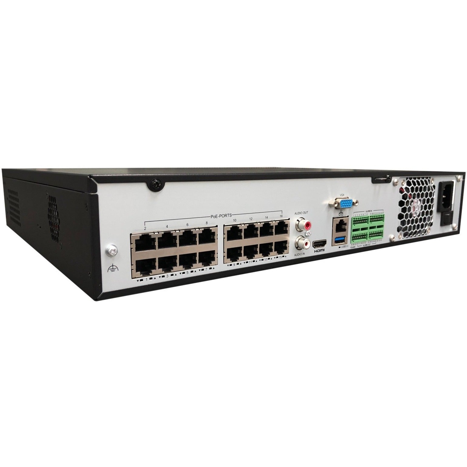 Gyration CYBERVIEW N32-20TB 32-Channel Network Video Recorder With PoE, 20TB HDD, 8MP, 60fps