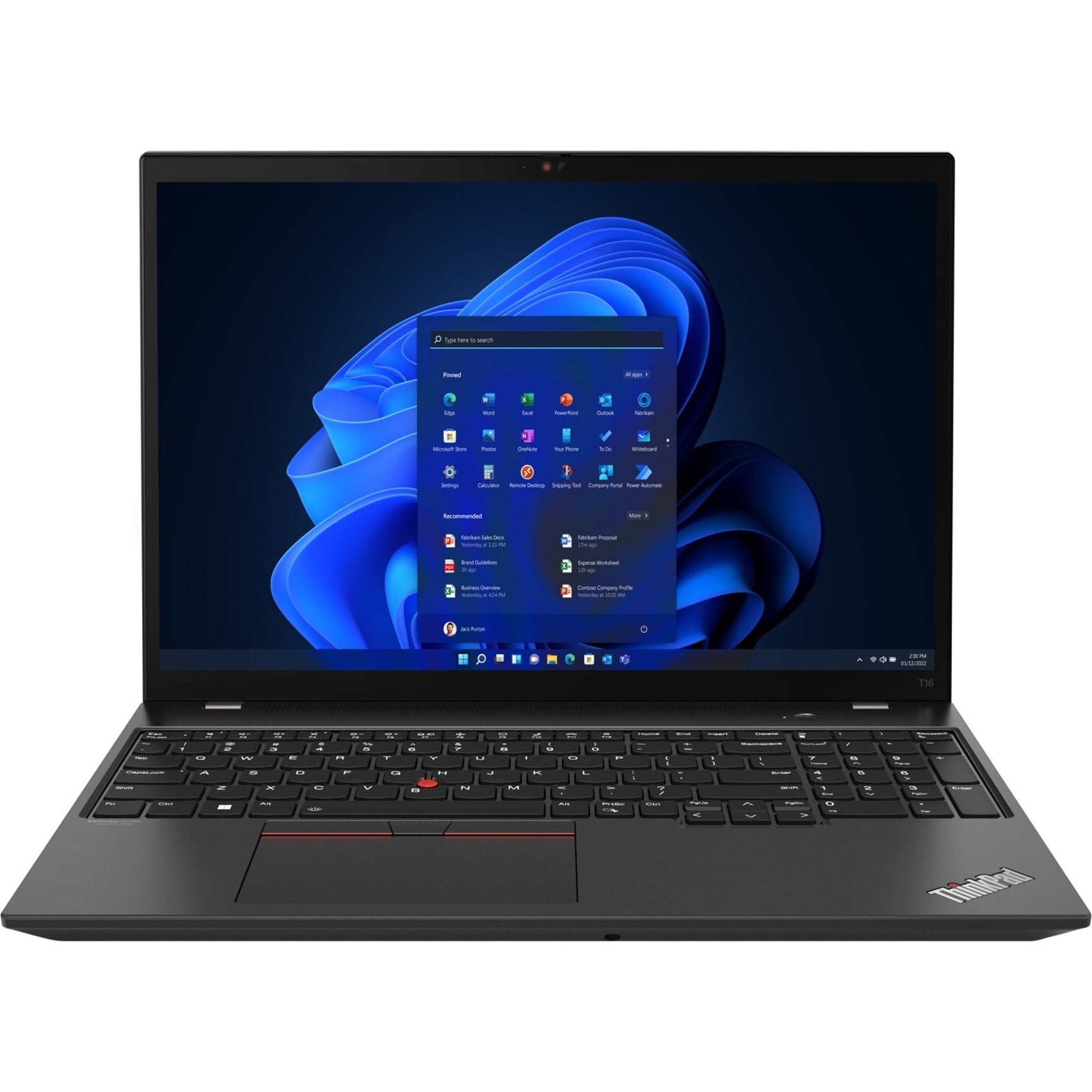 Lenovo ThinkPad T16 Gen 1 Notebook - Ryzen 7 PRO, 16GB RAM, 512GB SSD, Windows 11 Pro [Discontinued]