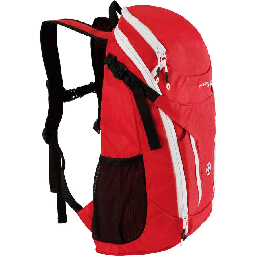 Swissdigital Design SD1596-42 Kangaroo Foldable Backpack, Water-Resistant, Fits up to 15.6" Laptop