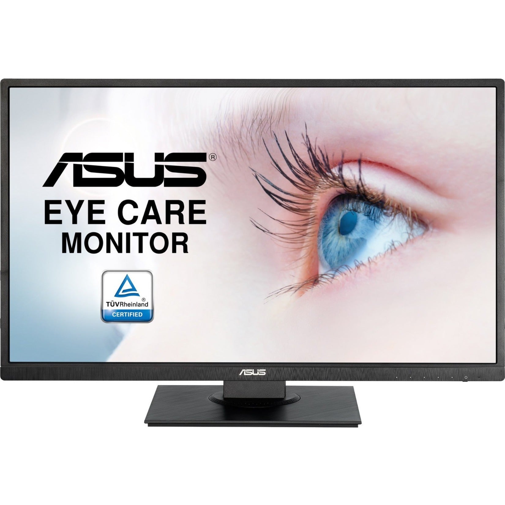 Asus VA279HAL Widescreen LCD Monitor, 27" Full HD, 300 Nit Brightness, 16:9 Aspect Ratio, Black