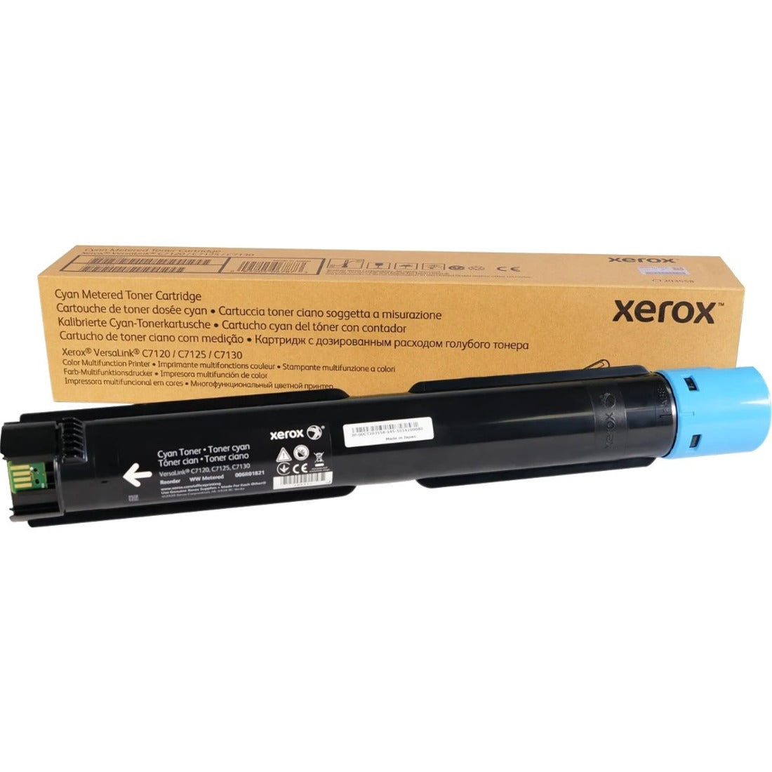 Xerox 006R01825 Toner Cartridge, Cyan Pack - Original Laser Toner for Xerox VersaLink Printers